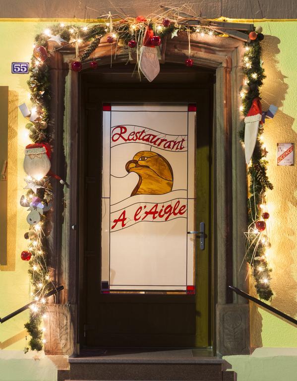 Restaurant A L'Aigle Hotel Wimmenau Kültér fotó