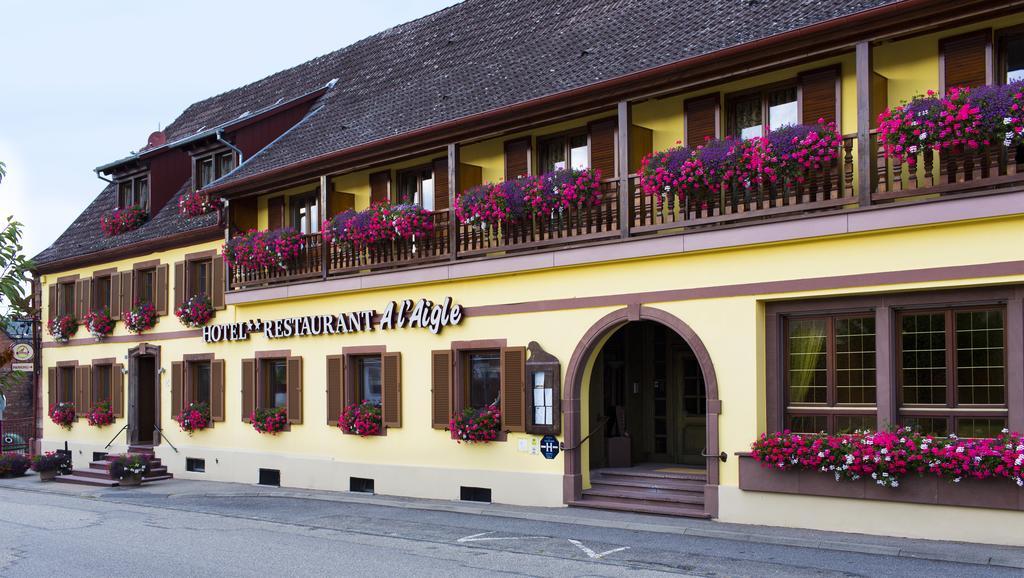Restaurant A L'Aigle Hotel Wimmenau Kültér fotó