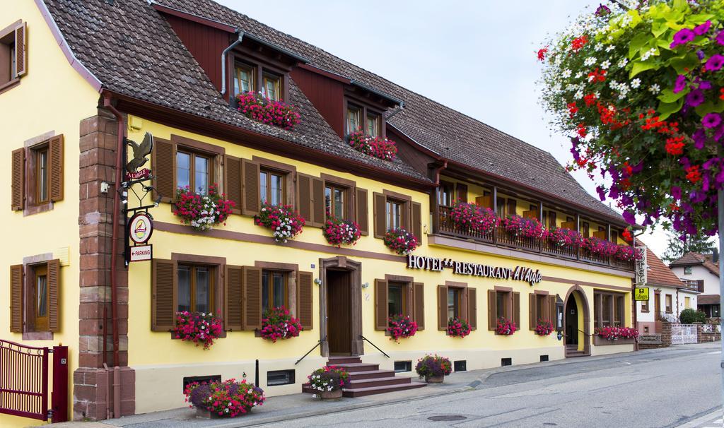 Restaurant A L'Aigle Hotel Wimmenau Kültér fotó