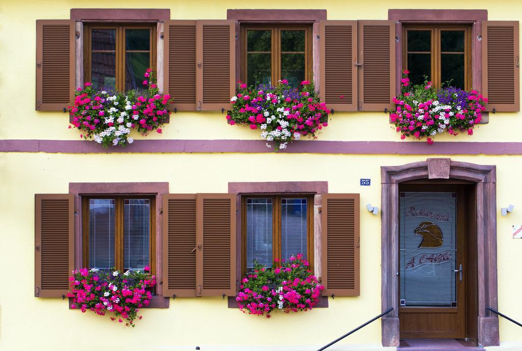 Restaurant A L'Aigle Hotel Wimmenau Kültér fotó