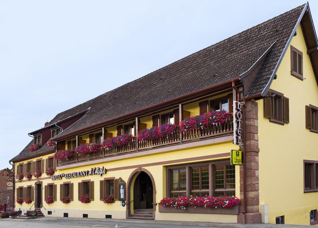 Restaurant A L'Aigle Hotel Wimmenau Kültér fotó