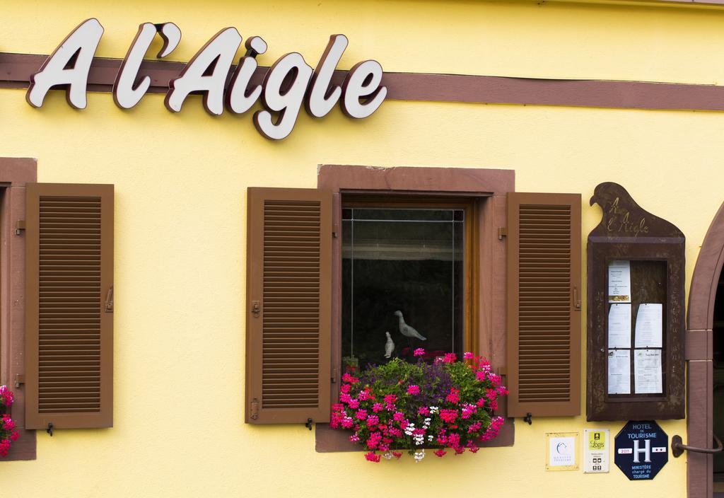 Restaurant A L'Aigle Hotel Wimmenau Kültér fotó